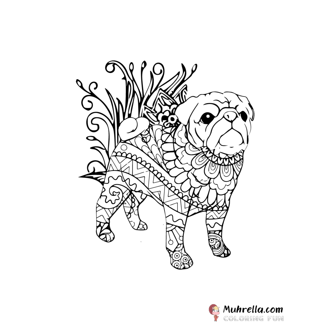 preview-pug-coloring-page-2.png coloring page